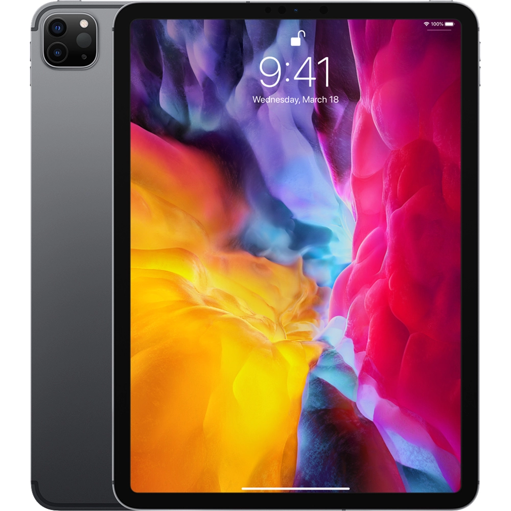 iPad Pro (2020) 11 inch, 128GB WiFi, Negru Dark Grey - Apple