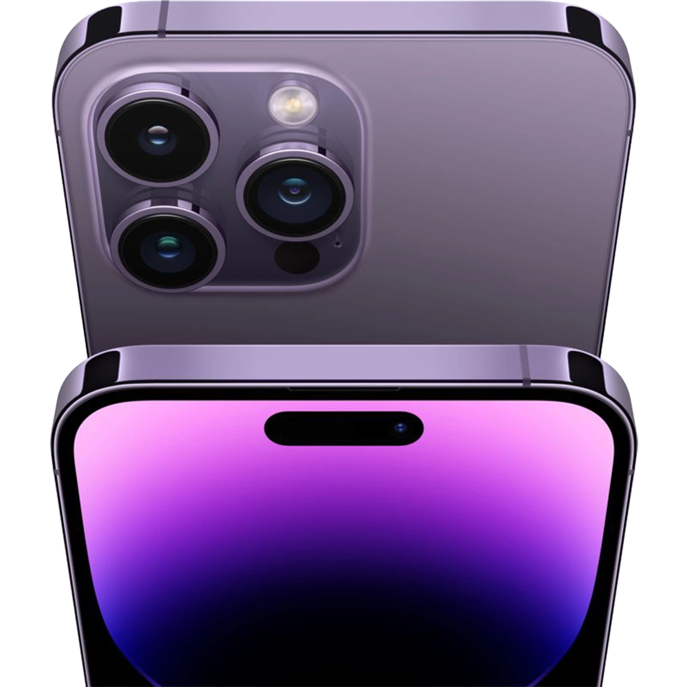 IPhone 14 Pro Max Dual (Sim+eSim) 128GB 5G Mov Deep Purple Global 6GB RAM