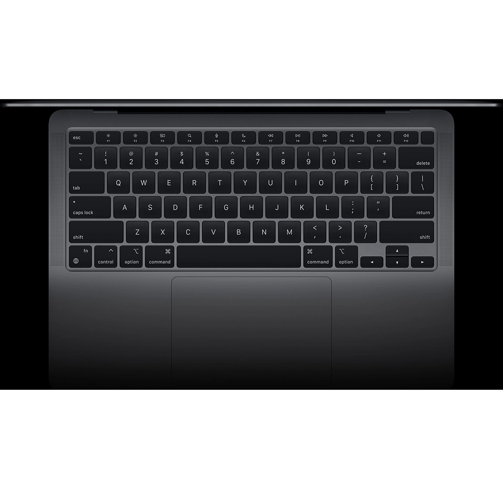 Laptop Macbook Air 13'' M1 2020, MGN73, 512GB SSD, 8GB RAM, CPU 8-core, Touch ID sensor, DisplayPort, Thunderbolt 3, Tastatura layout INT, Space Gray (Gri)