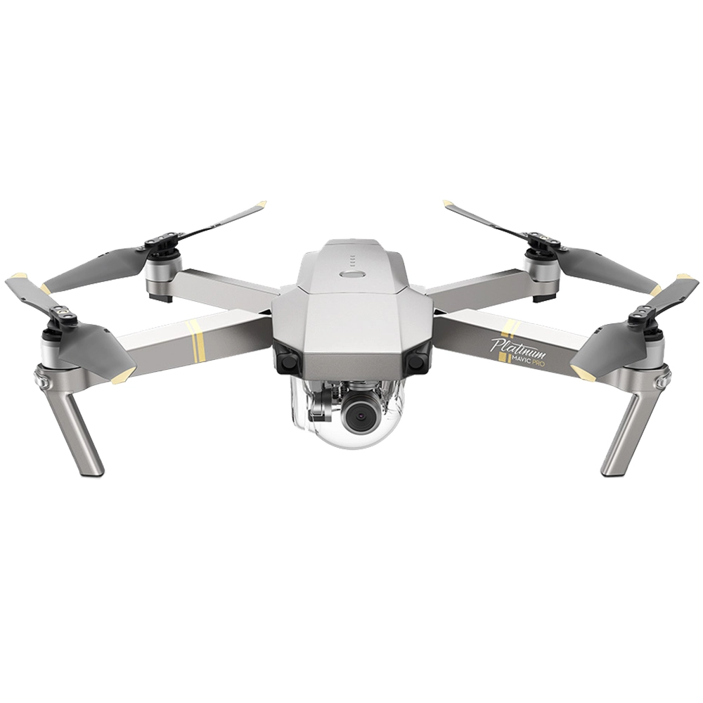 Mavic Pro Fly Combo Platinum  Drona Quadcopter + Kit Accesorii  Argintiu