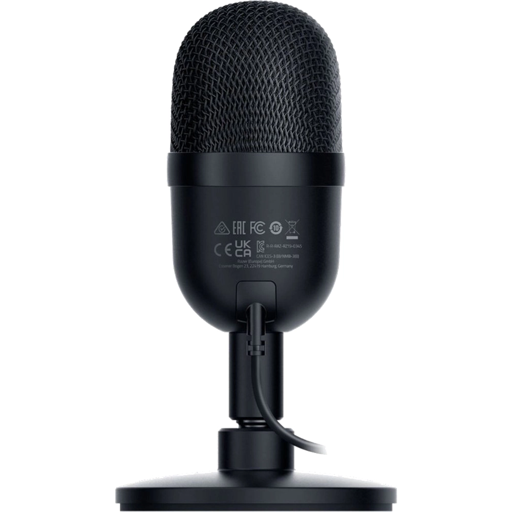 Microfon Seiren Mini Ultra Compact Condenser, Portabil, Super-Cardioid, Negru