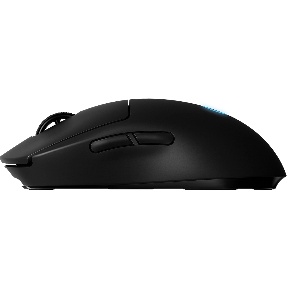 Mouse Wireless Gaming G Pro, 16.000 DPI, 4 Butoane Detasabile/Reglabile, RGB Personalizabila, Hero 25K, Negru