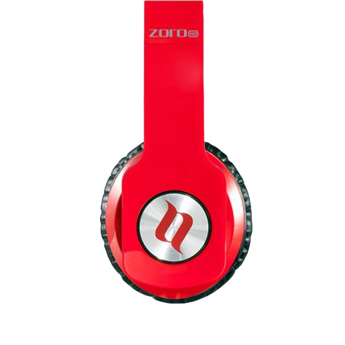 Casti Audio Zoro HD Hi-Fi Stereo Over Ear cu Microfon Rosu