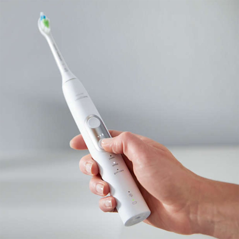 Periuta De Dinti Electrica HX6877/23 Toothbrush Sonicare Protective Clean, 62.000 rpm, 3 Moduri Curatare, Alb
