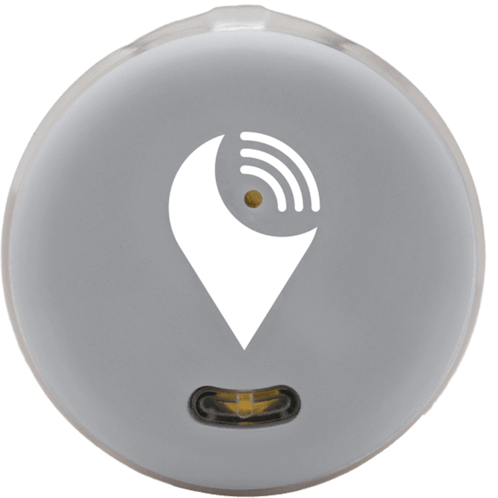 Smart Tag Dispozitiv Bluetooth De Localizare Pentru Copii, Obiecte Si Animale, Gri