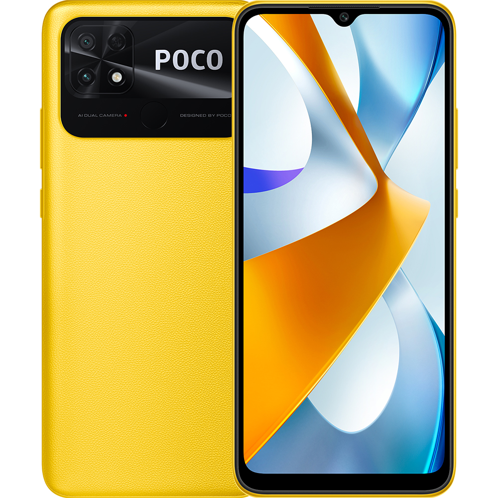 Poco C40 Dual Sim Fizic 32GB LTE 4G Galben Global Version 3GB RAM