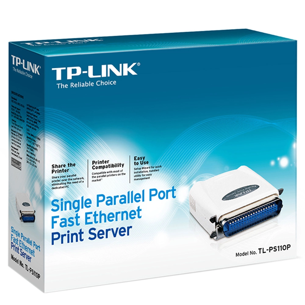 Print Server Fast Ethernet Cu Port Paralel
