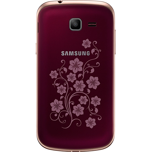 Samsung Galaxy Trend Lite S7390 Red La Fleur