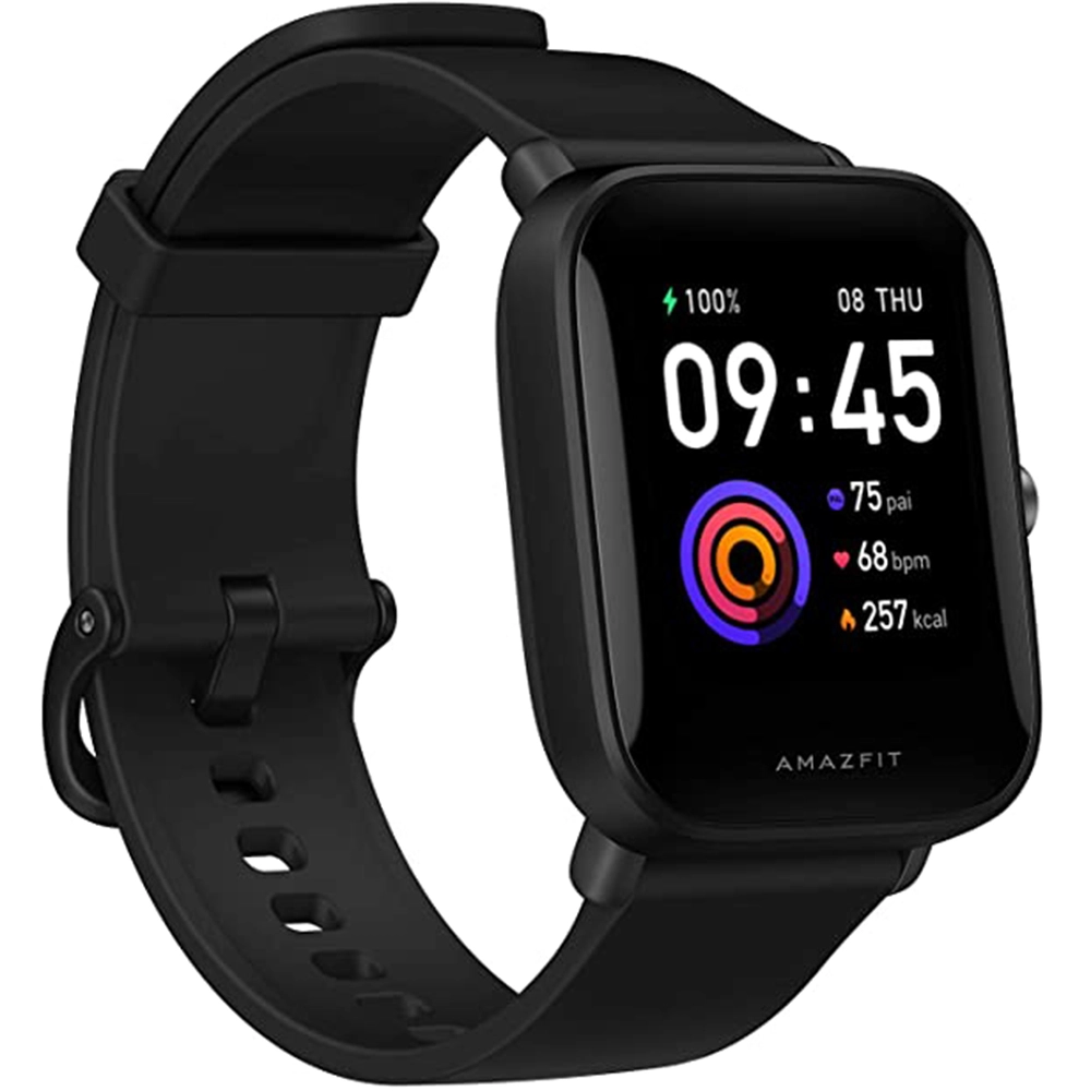 Smartwatch Amazfit Bip U Pro Built in GPS, Blood Oxygen, Heart Rate Negru