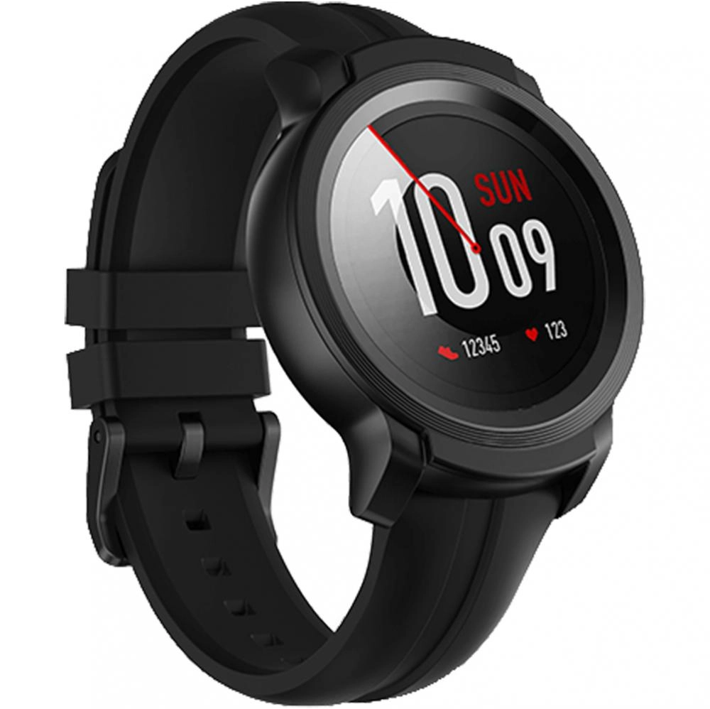 Smartwatch E2 Waterproof cu Monitorizare Ritm Cardiac Negru