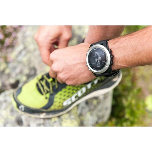 Smartwatch Fenix 3 Multisport GPS HR Performance Bundle Curea Silicon Rosie