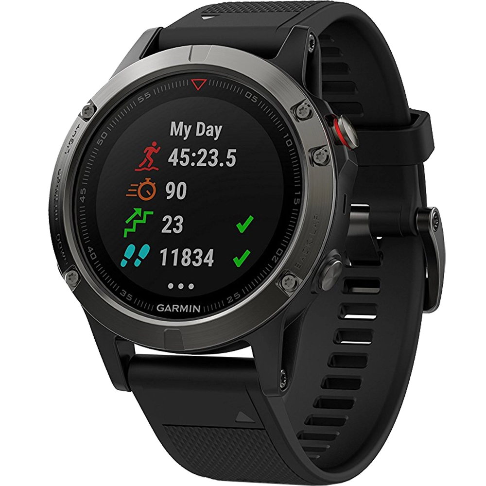 Smartwatch Fenix 5 Sapphire Edition Negru