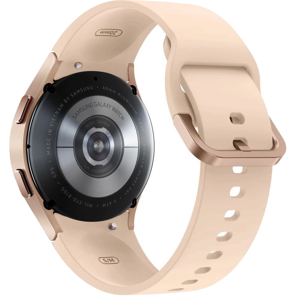 Smartwatch Galaxy Watch 4 Bluetooth 40 mm carcasa Aluminiu Pink Gold Auriu