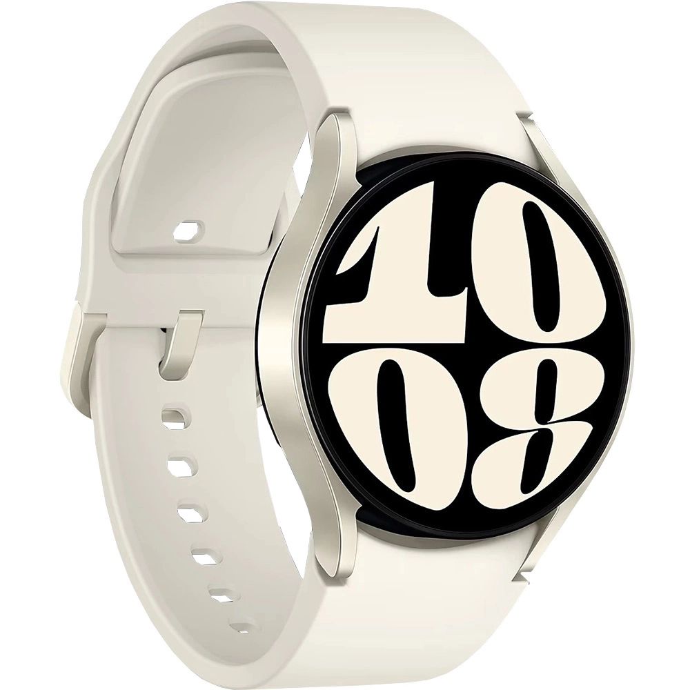 Smartwatch Galaxy Watch 6 Cellular 40 mm carcasa Aluminiu Gold Alb
