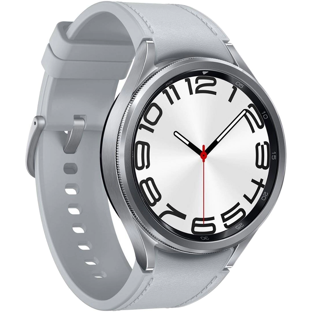 Smartwatch Galaxy Watch 6 Classic Bluetooth 47 mm carcasa Otel Inoxidabil Argintiu