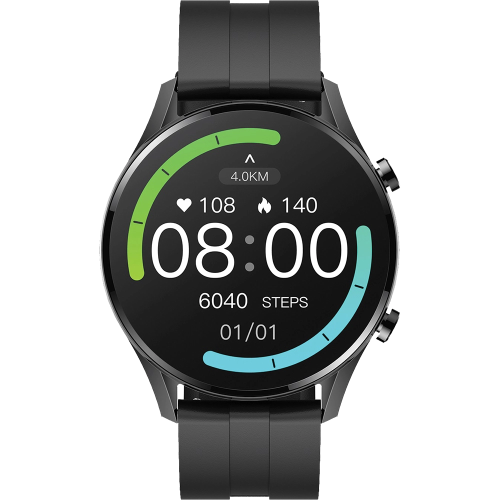 Smartwatch Imilab W12 Bluetooth 26 mm carcasa Plastic Negru