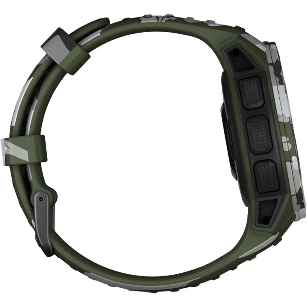 Smartwatch Instinct Solar Camo Edition Bluetooth ANT+ 45 mm Plastic GPS Lichen Kaki