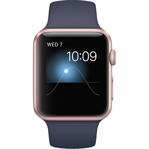 Smartwatch Watch 1 42MM Aluminiu Roz Si Curea Sport Albastru Midnight