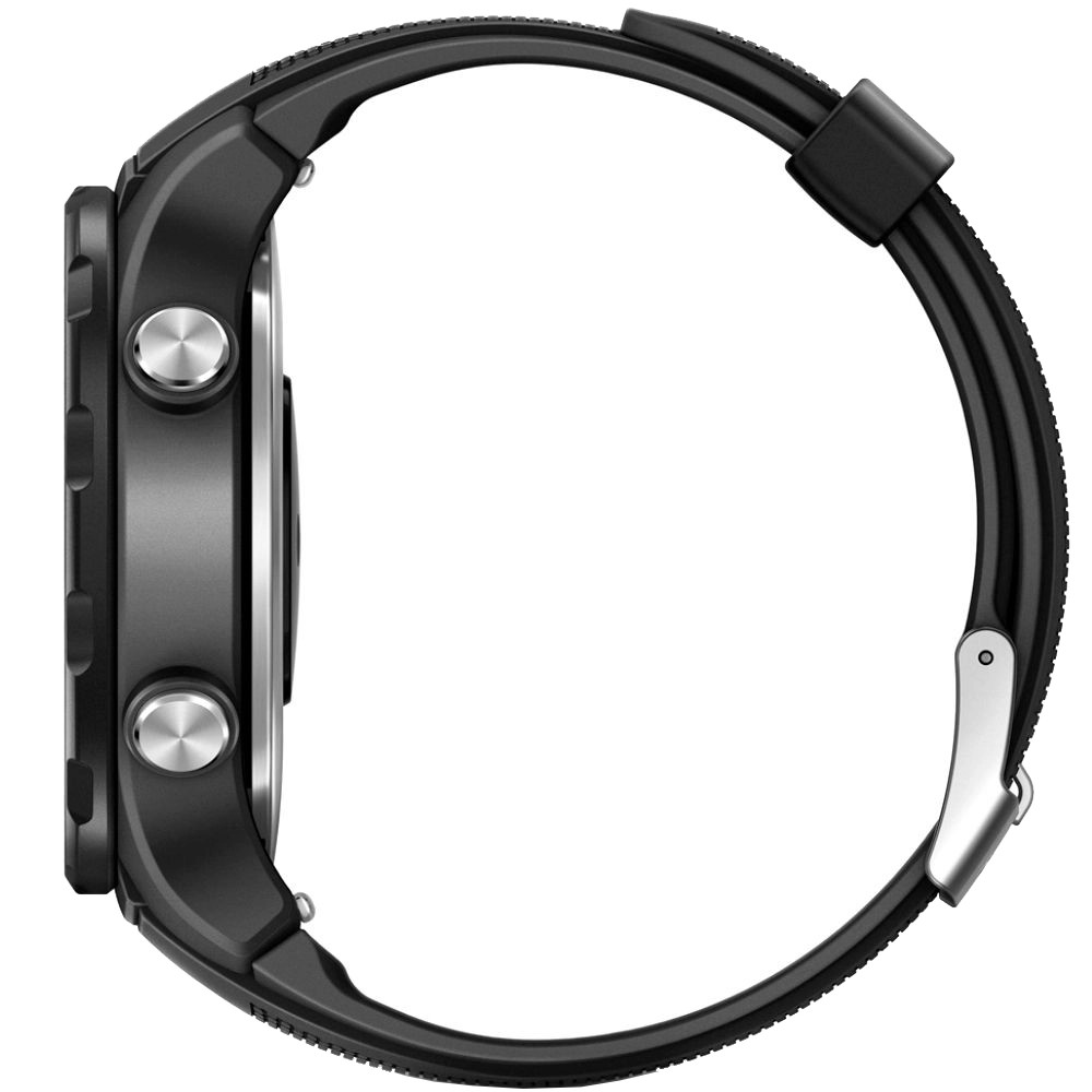 Smartwatch Watch W2 Carbon Curea Sport LTE Negru