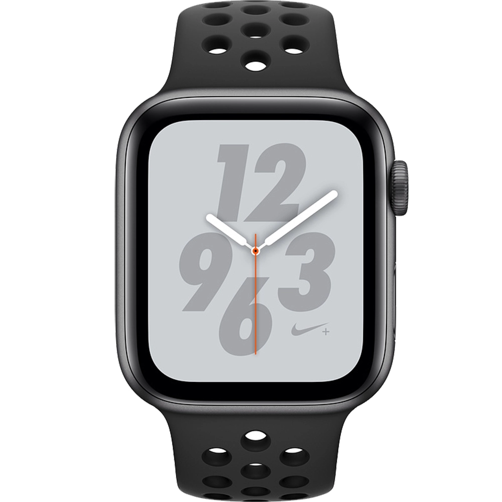 Smartwatch Watch 4 Nike Plus GPS 40MM Aluminiu Negru Si Curea Sport Antracit Negru