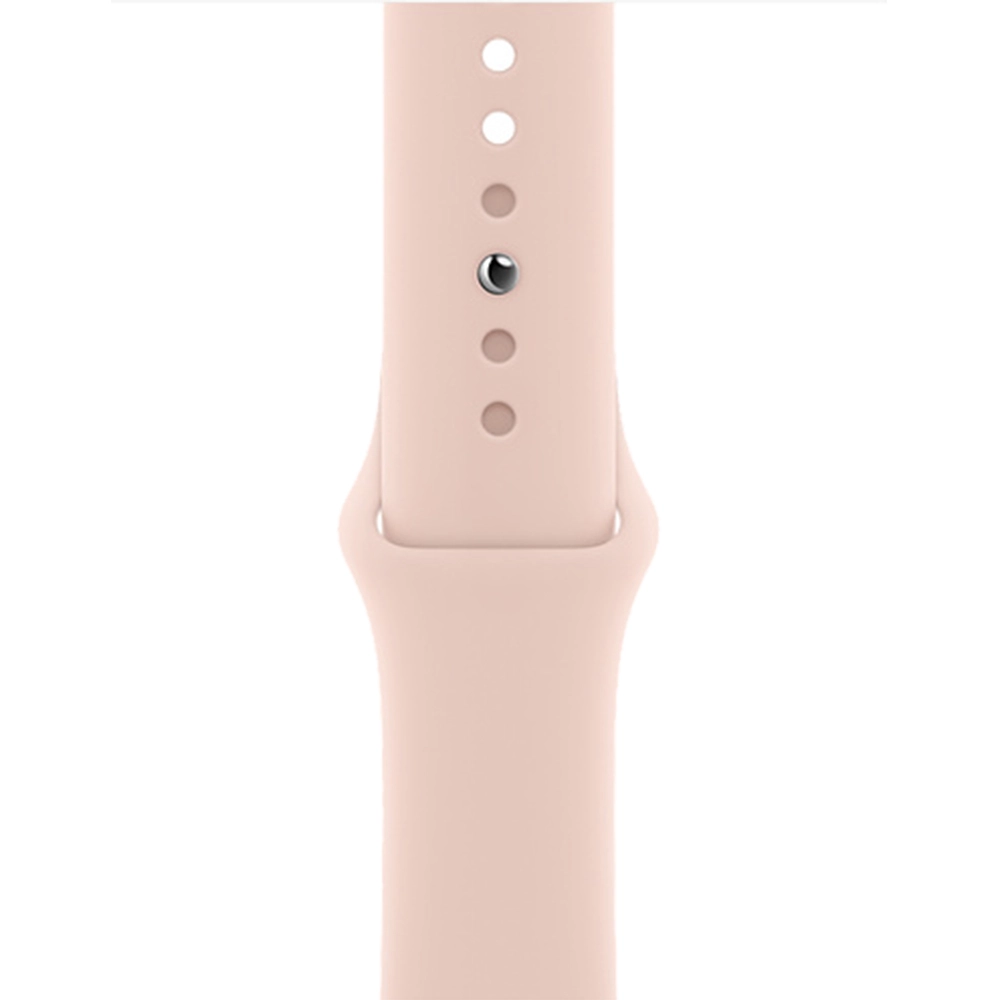 Smartwatch Watch 6 44mm Aluminiu Auriu Si Curea Sport Pink Sand Auriu