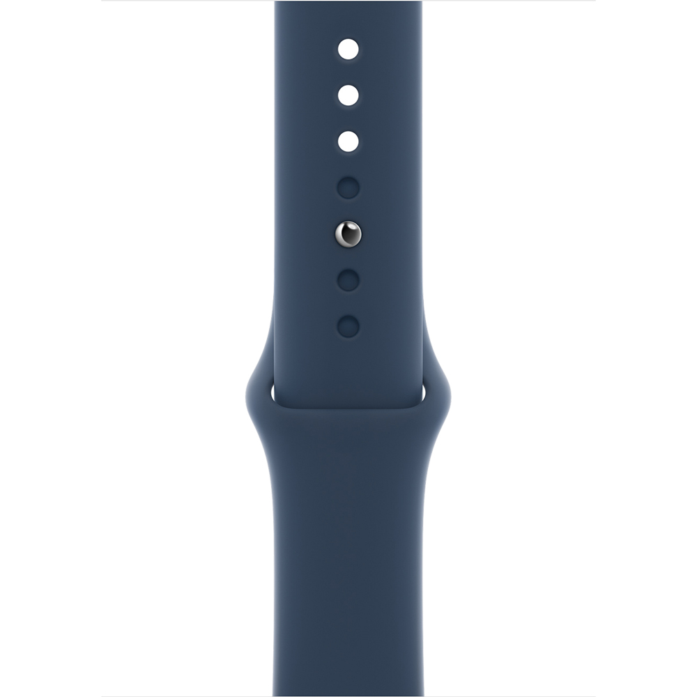 Smartwatch Watch 7 GPS 41mm Aluminiu Blue si Curea Sport Abyss Blue Albastru