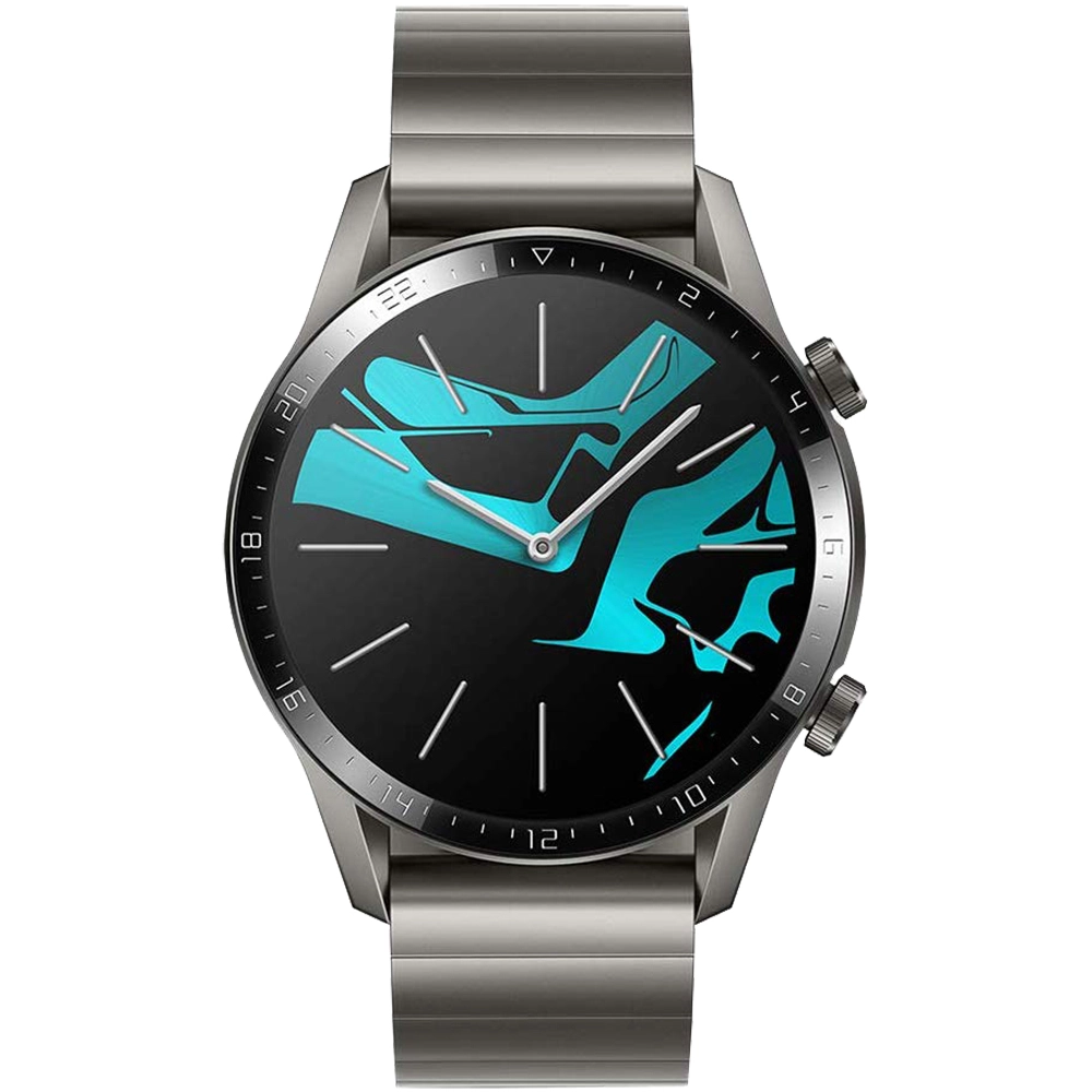 Smartwatch Watch GT 2 Elite 46mm Titanium Si Curea Metalica Gri