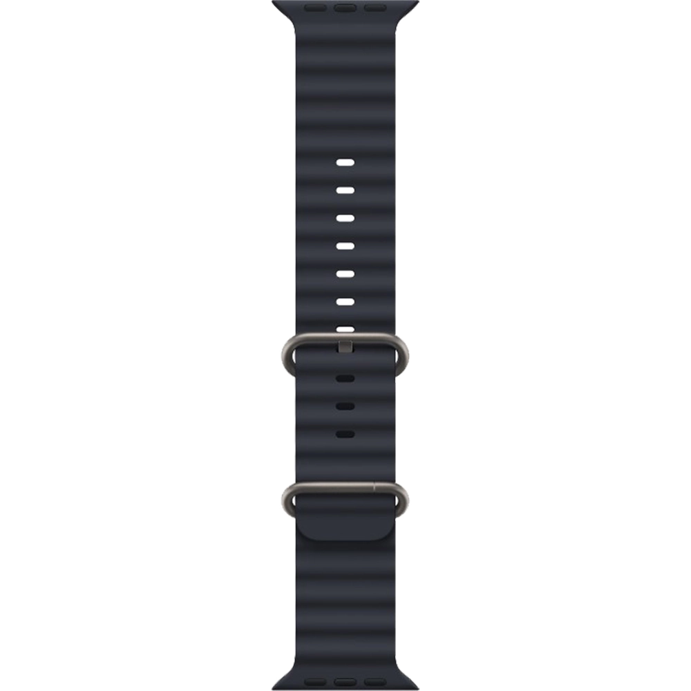 Smartwatch Watch Ultra GPS + Cellular 49 mm carcasa Titan si curea Midnight Ocean Band Negru