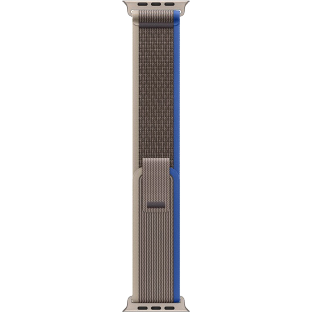 Smartwatch Watch Ultra GPS+Cellular 49mm Titanium Case si Curea M/L Blue/Gray Trail Loop