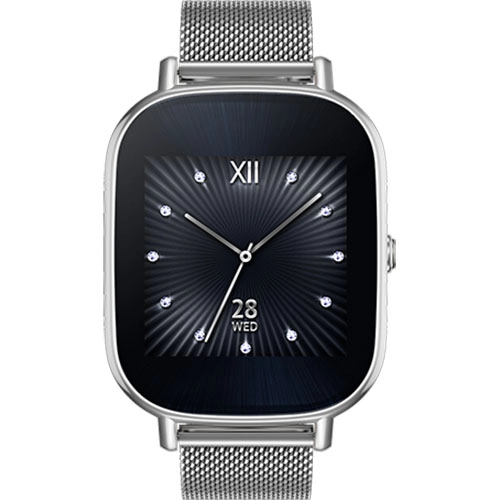 Smartwatch ZenWatch 2 Otel Inoxidabil Argintiu+Curea Metal Argintiu