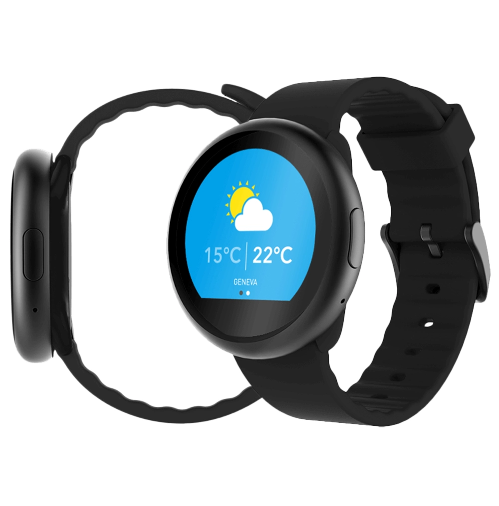 Smartwatch ZeRound 2 Silicon Negru