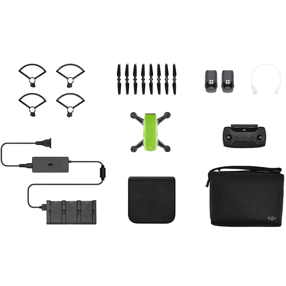 Spark Fly More Combo Drona + Kit Accesorii Verde