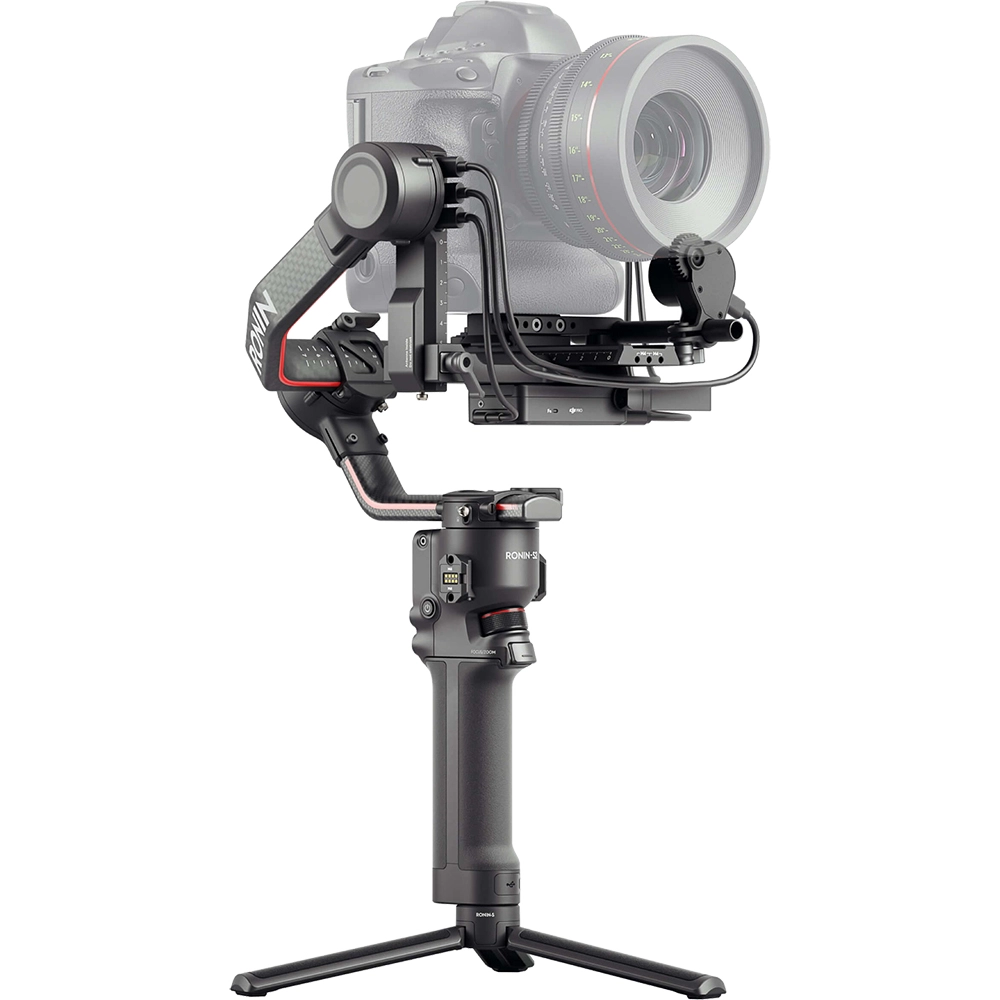Stabilizator RS 2 Pro Combo, 3 Axe, Active Track, 3D Auto Focus, SuperSmooth, Time Tunnel, Negru-Carbon