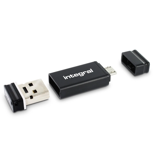 Stick USB 4GB Fusion Micro USB to USB 2.0 Negru