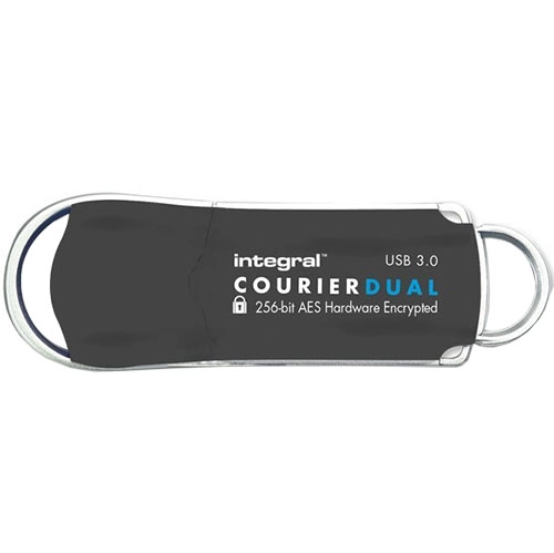 Stick USB 32GB Courier USB 3.0 Dual FIPS Hardware Encrypt