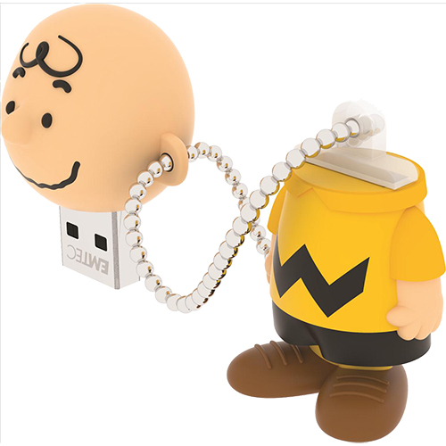 Stick USB 8GB Charlie Brown Multicolor