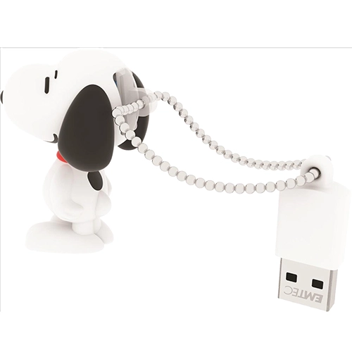 Stick USB 8GB Snoopy Alb