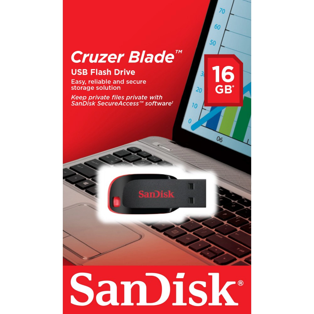 Stick USB Cruzer Blade 16GB