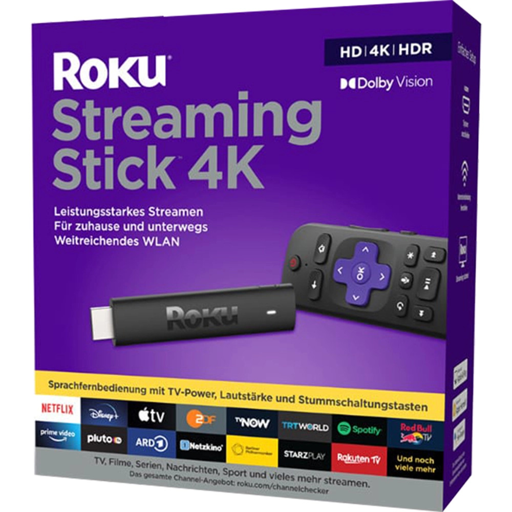 Streaming Stick 4K / HDR/Dolby Vision Reconditionat