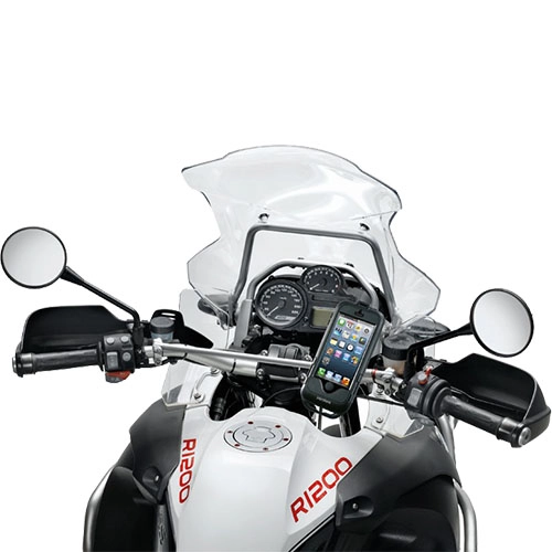 Husa cu Suport iPhone 5 Moto & Bike Negru
