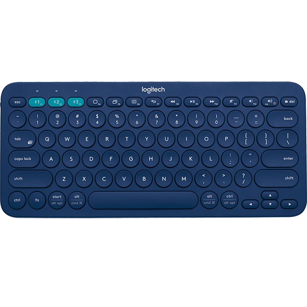 Tastatura Wireless Multi-Device K380, Albastru, Bluetooth, Qwerty Layout, Compatibila Cu Windows, Mac, Chrome OS, Android, iOS, Apple Tv 