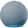 Boxa Echo 4th Gen, Alexa, LED, Control Voce, Microfon, Bluetooth, Smart Hub Zigbee, Buton Control, Albastru