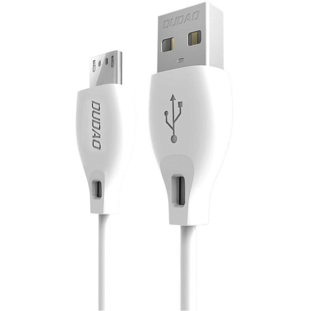Cablu date micro USB cable 2.4A 2m white (L4M 2m white)