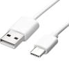 Cablu de date si incarcare de la USB-A la USB Type C, lungime 2M, alb