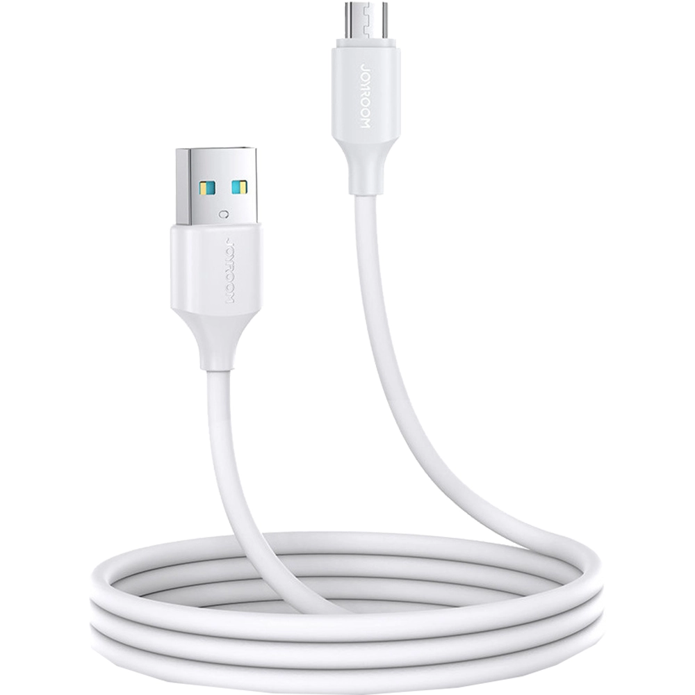 Cablu Date USB-A - Micro USB 480Mb / s 2.4A 1m Alb