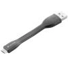 Cablu Date Micro USB Flexibil Negru