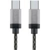Cablu Date USB Type C To USB Type C 1M Aluminiu Alb Negru GOOGLE Pixel