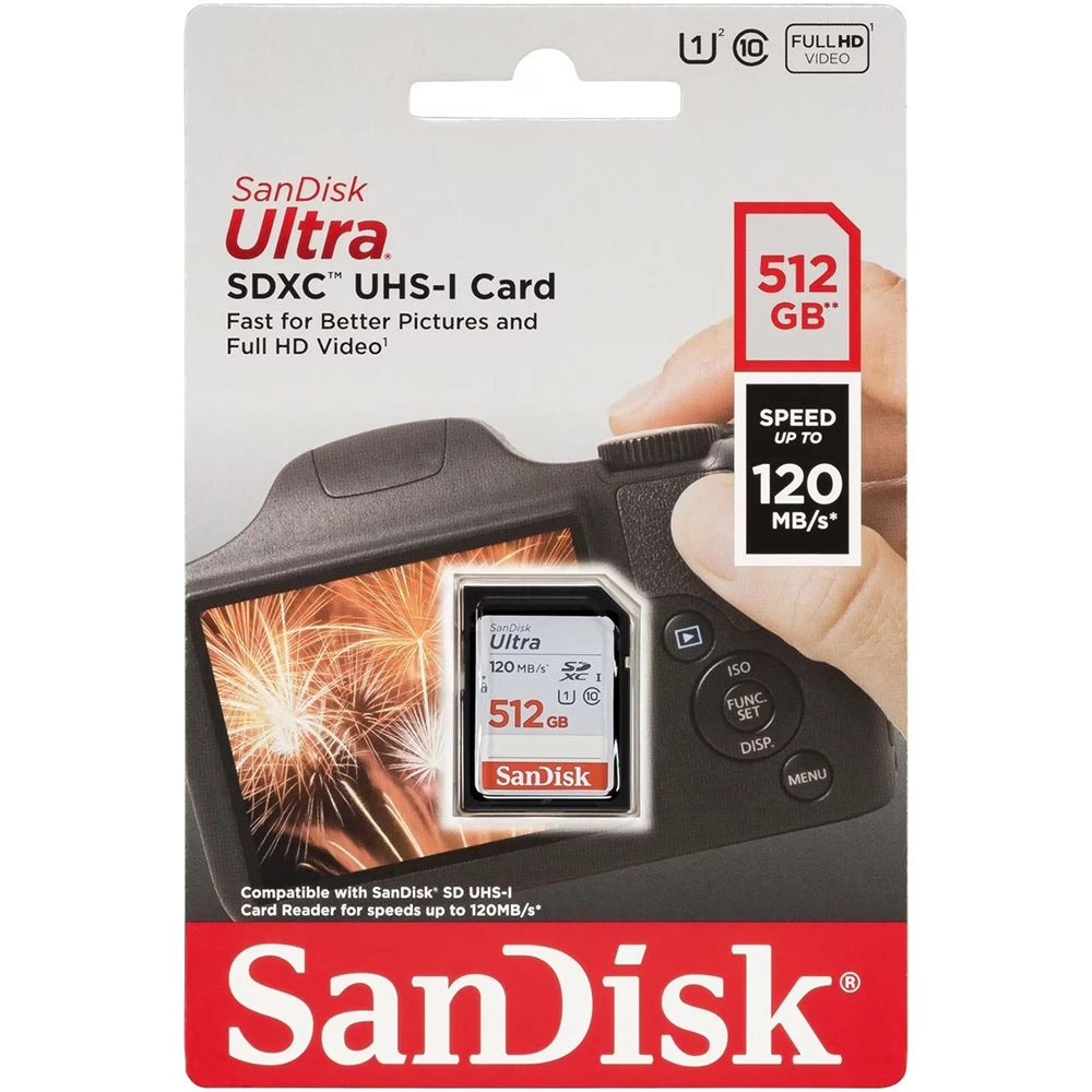 Card Memorie 512GB 120MB/s retail New