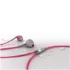 Casti Audio ActionFit In Ear, Microfon, Mufa Jack 3,5 mm, Roz