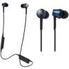 Casti Audio ATH-CKR55BT Bluetooth In-ear Earphones, Mircofon, Impendanta 16 Ohm, Butoane Control, Albastru